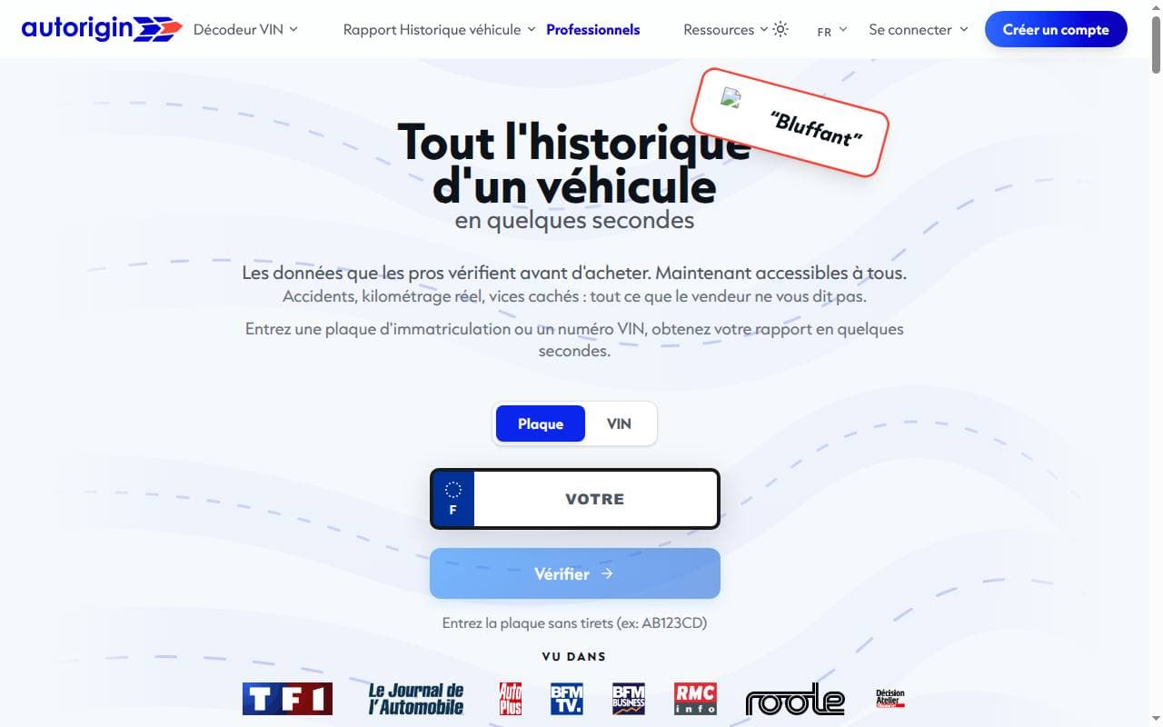 Autorigin website